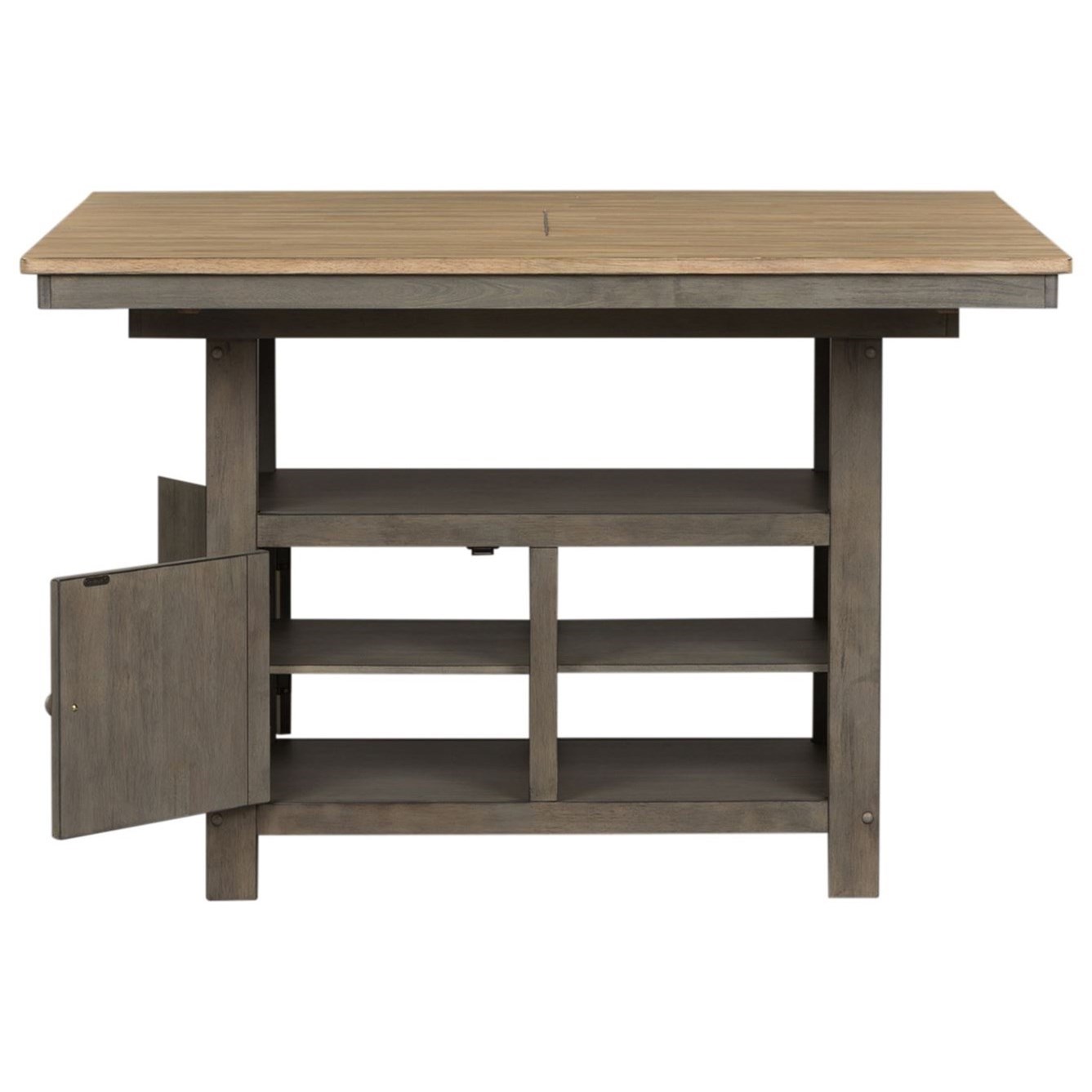 Liberty Furniture Lindsey Farm Transitional Two Toned Kitchen
